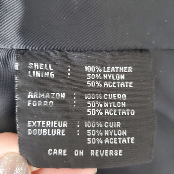 Kenneth Cole Leather Jacket - Picture 11 of 12
